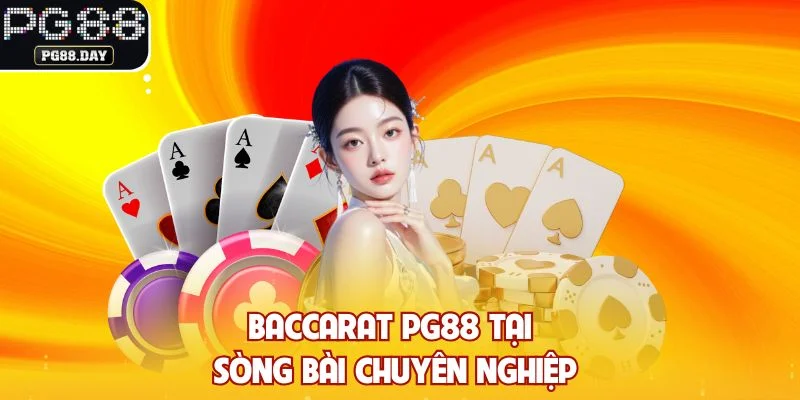 Baccarat PG88 tại sòng bài chuyên nghiệp
